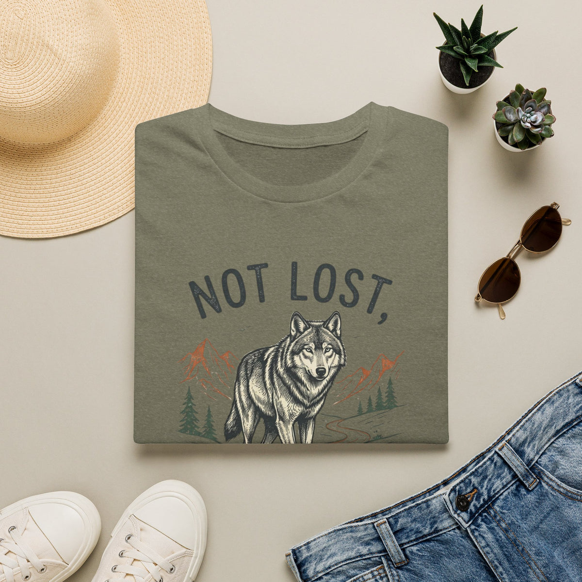 Not Lost, Just Exploring T-Shirt