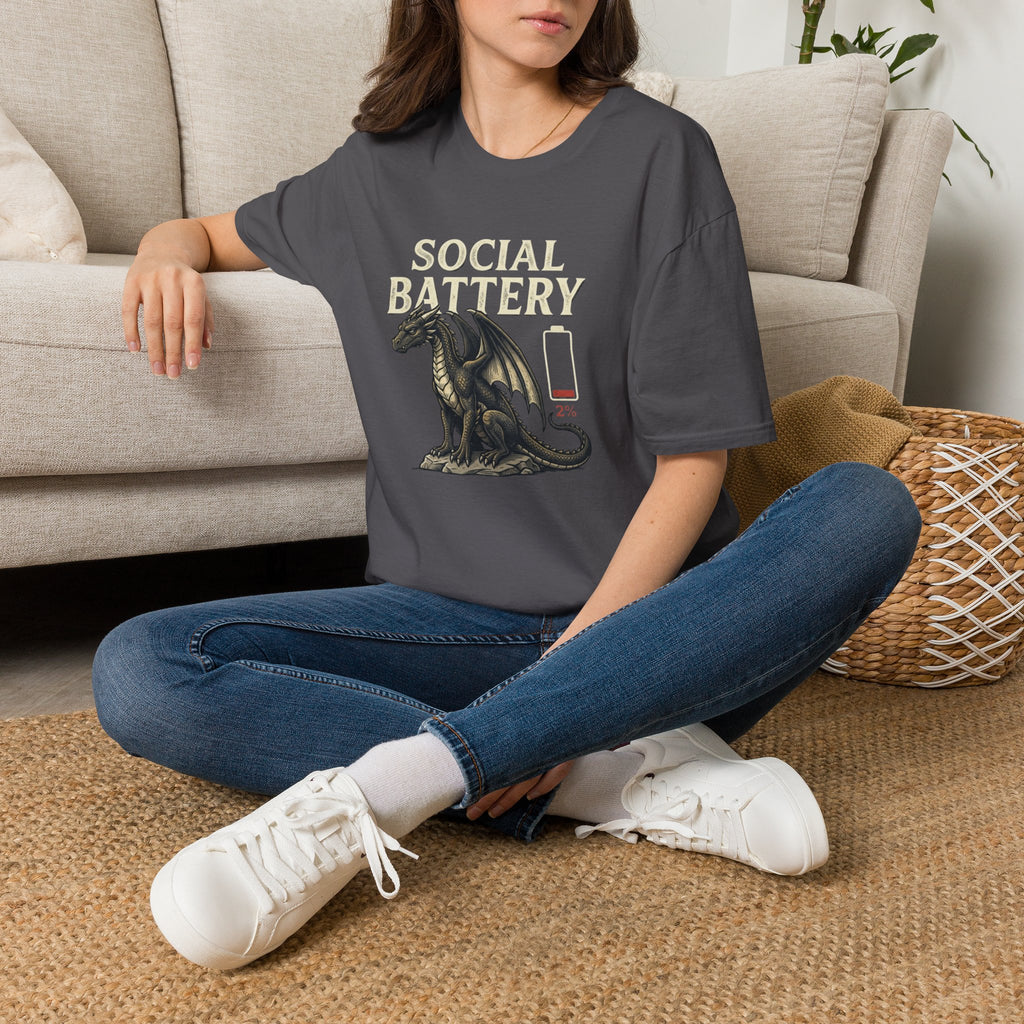 Social Battery 2% T-Shirt