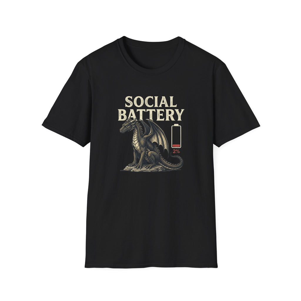Social Battery 2% T-Shirt