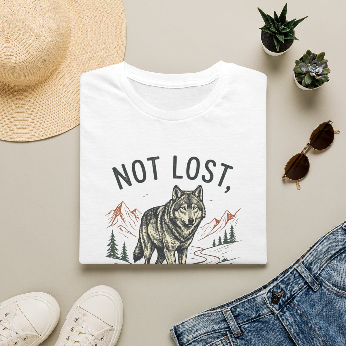 Not Lost, Just Exploring T-Shirt
