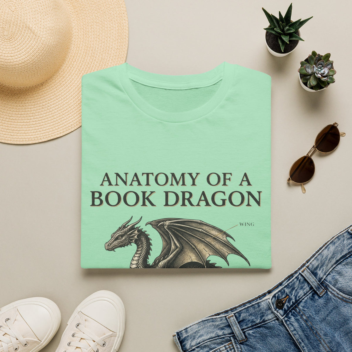 Anatomy of a Book DragonT-Shirt