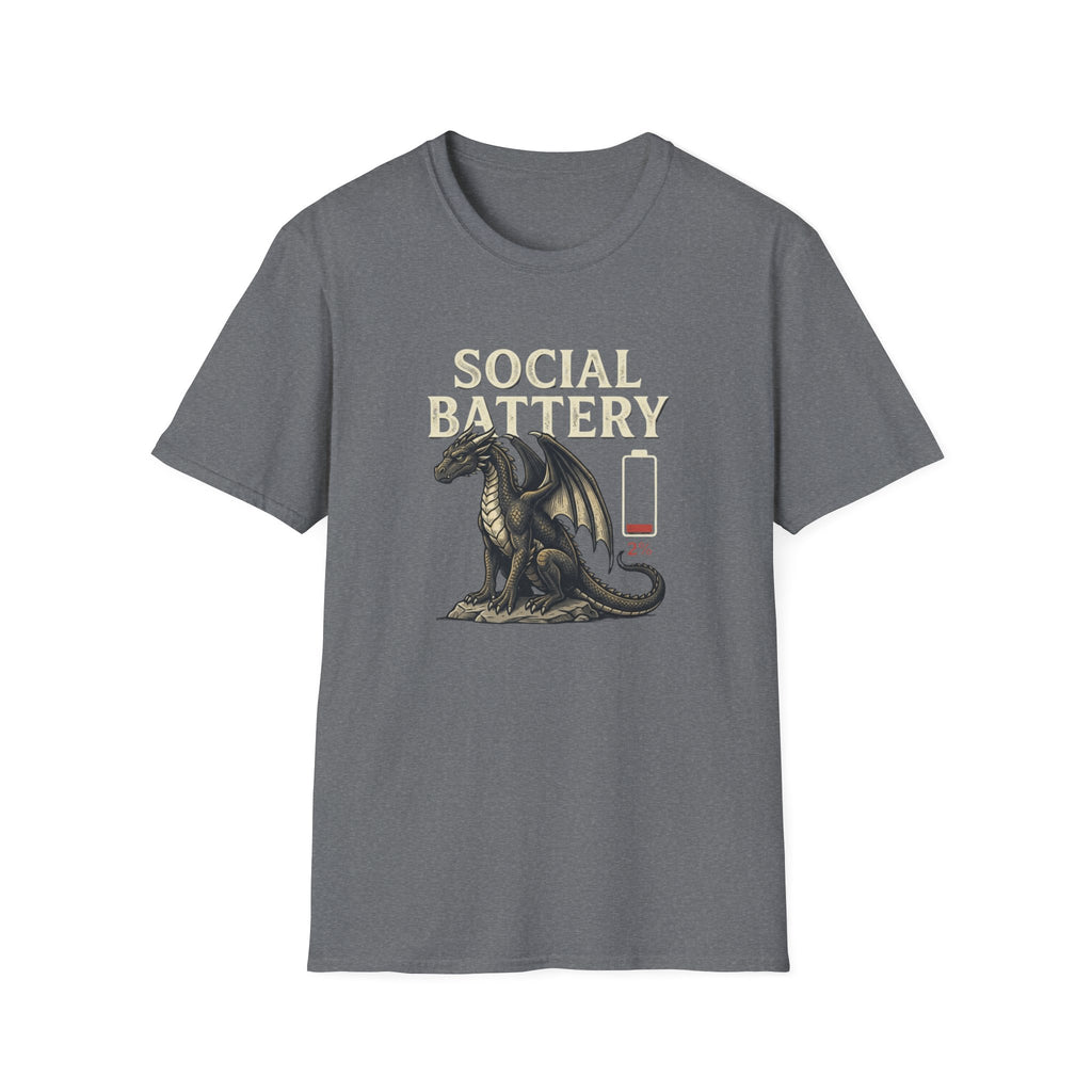 Social Battery 2% T-Shirt
