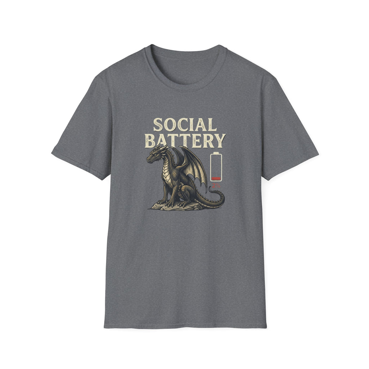 Social Battery 2% T-Shirt