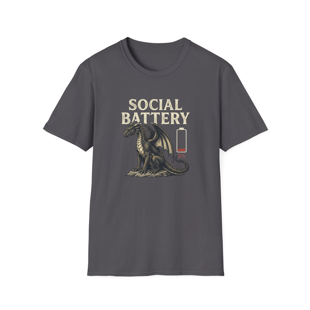 Social Battery 2% T-Shirt