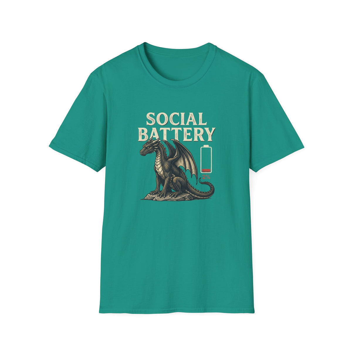 Social Battery 2% T-Shirt