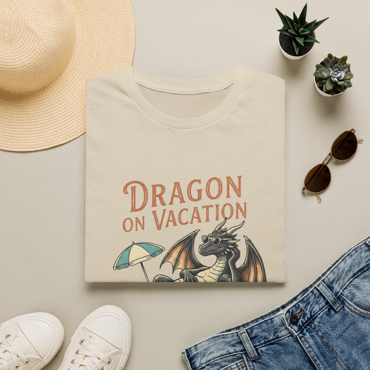 Dragon on Vacation T-Shirt