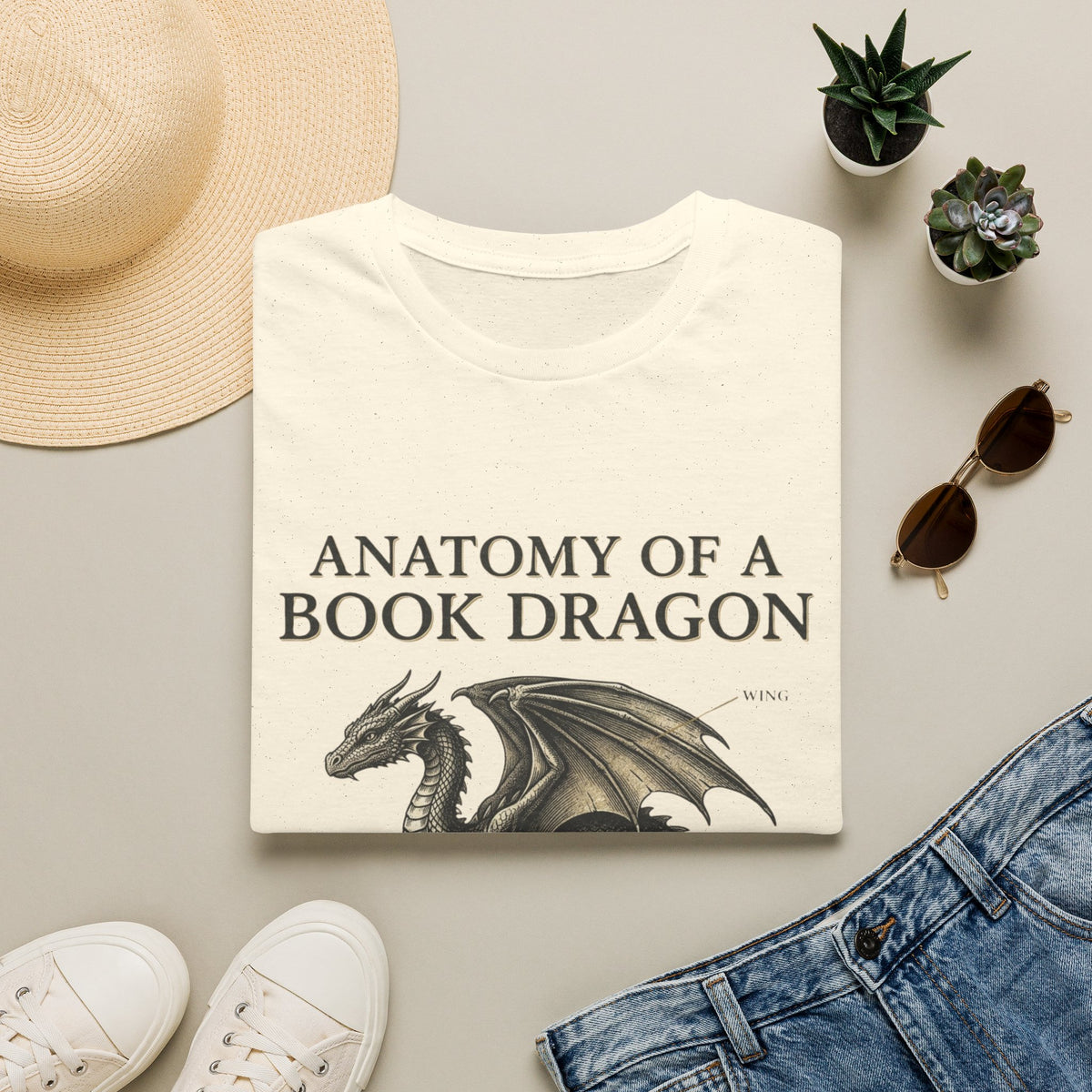 Anatomy of a Book DragonT-Shirt