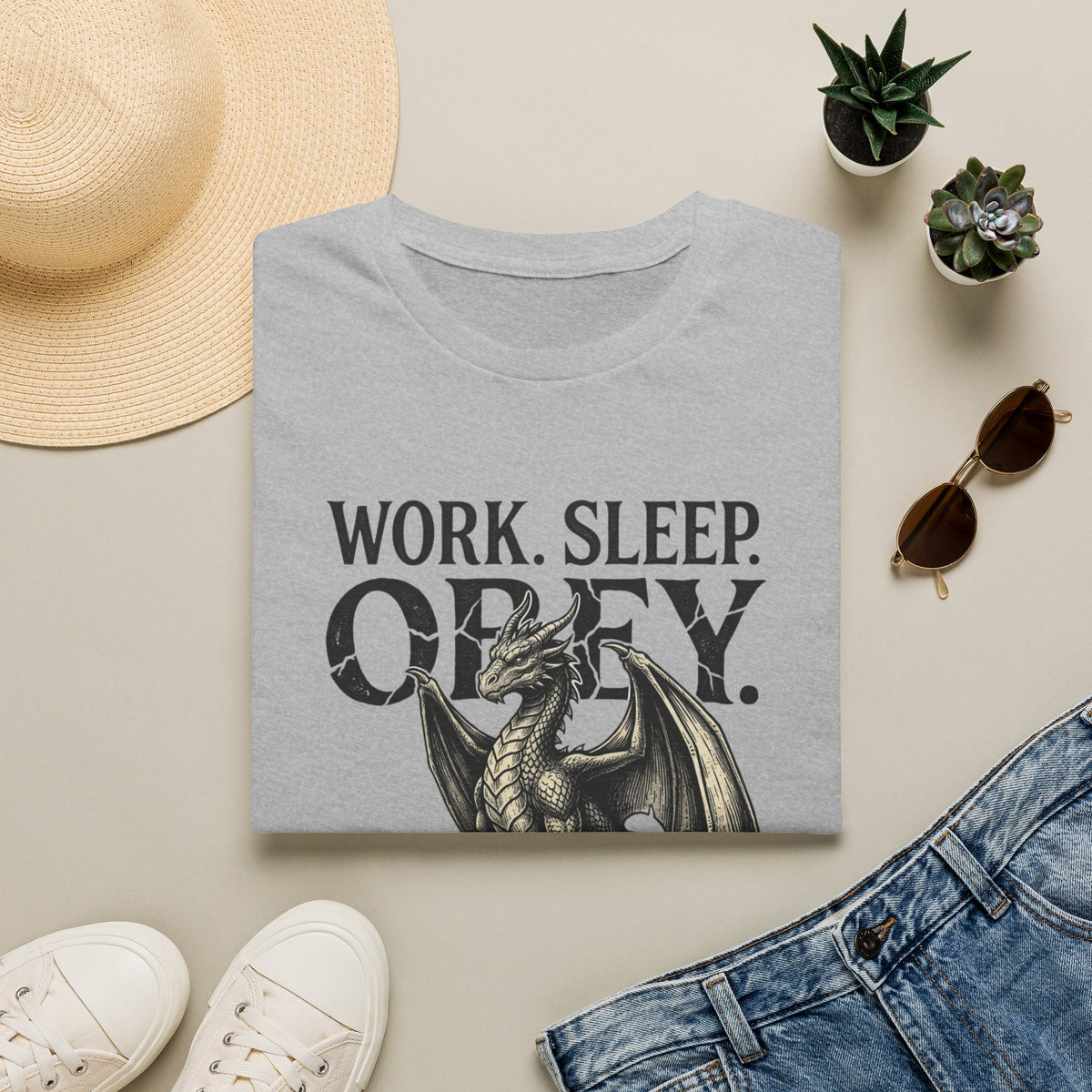 Work. Sleep. Obey. T-Shirt