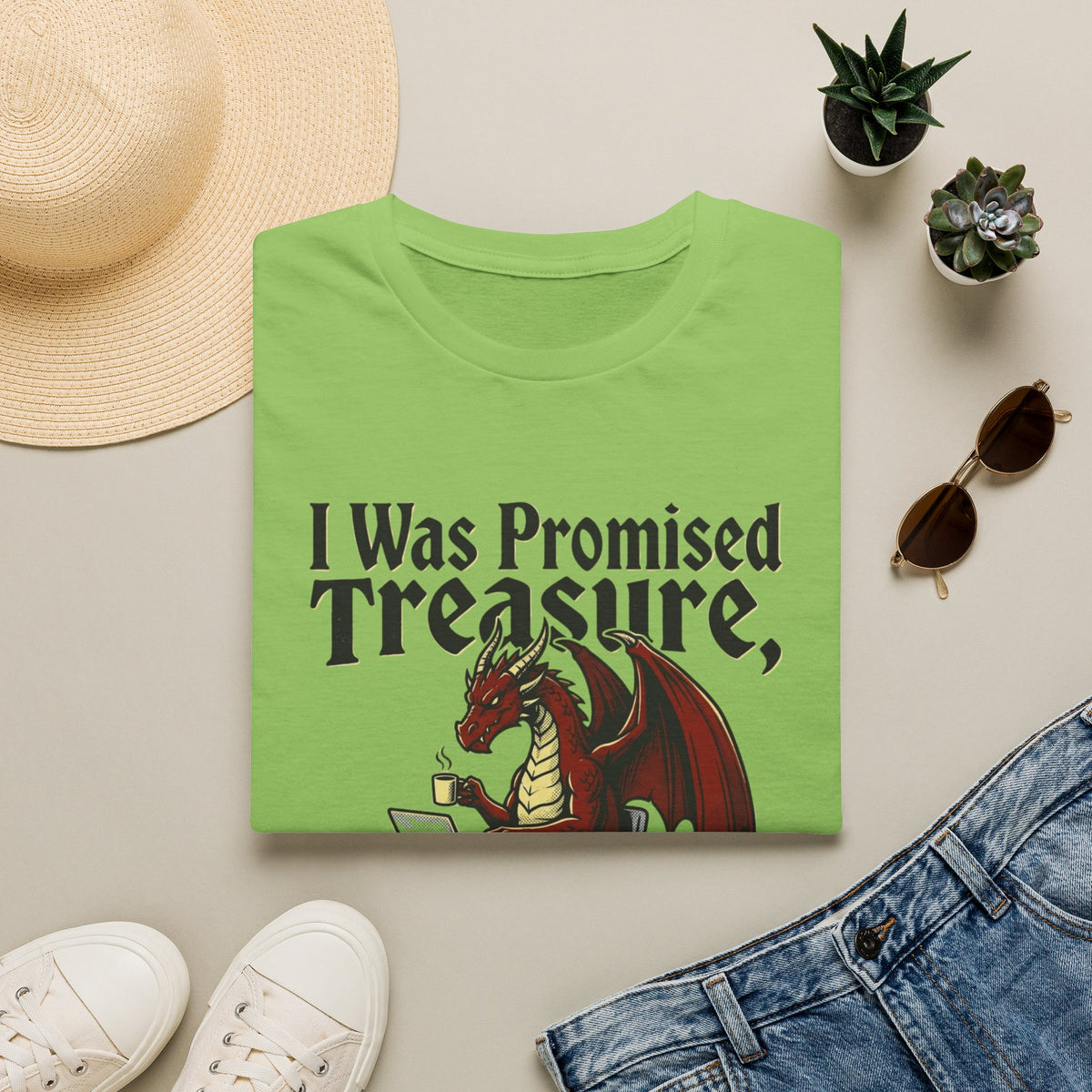I was Promised Treasure Not Spreadsheets T-Shirt