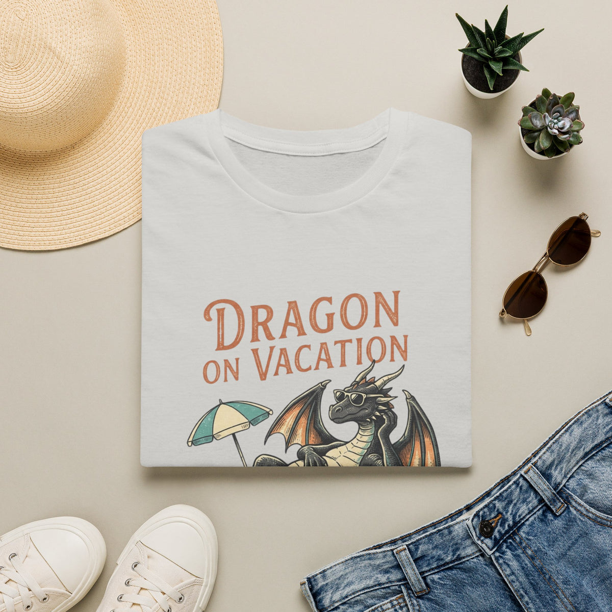 Dragon on Vacation T-Shirt