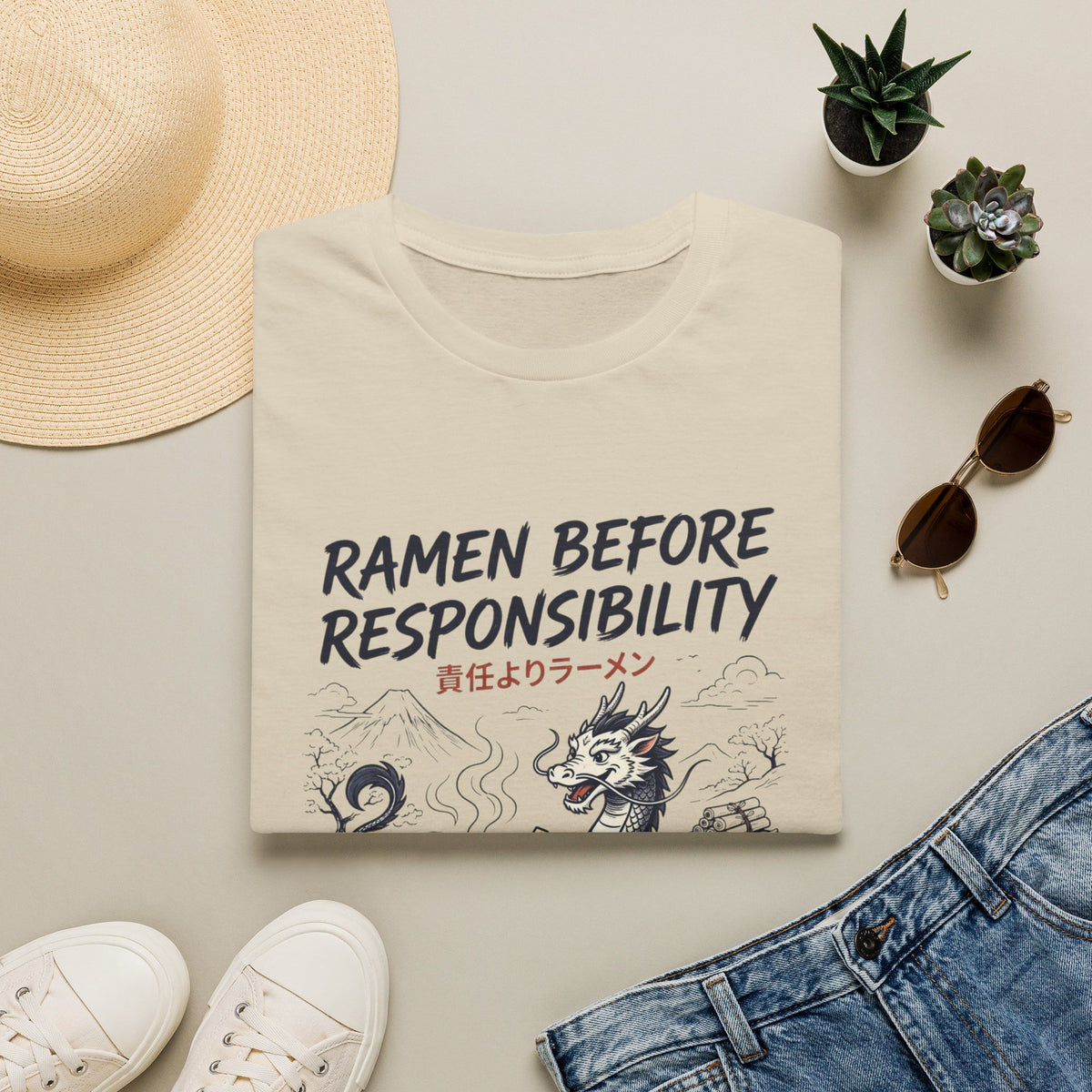 Ramen Before Responsibility T-Shirt