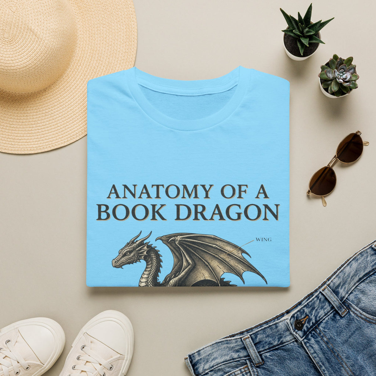 Anatomy of a Book DragonT-Shirt