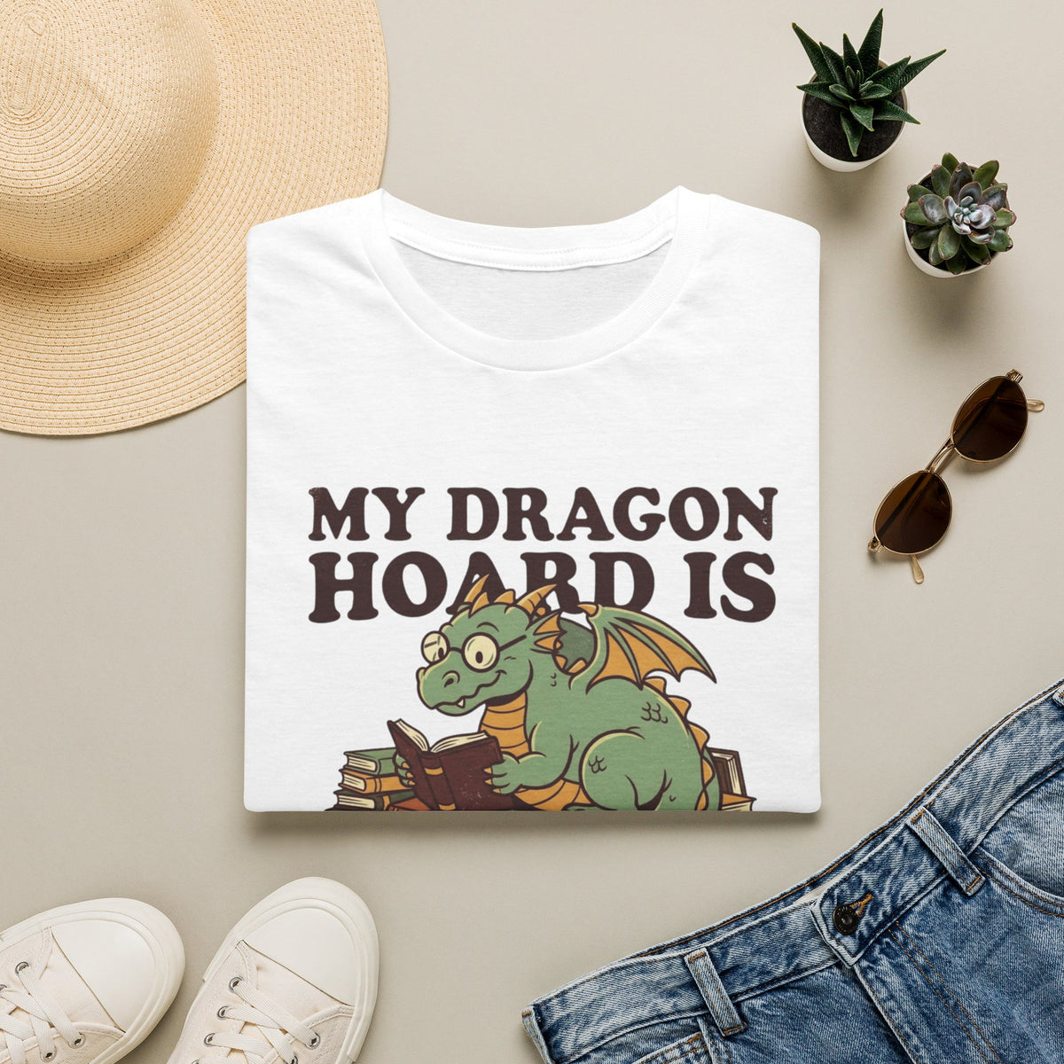 My Dragon Hoard is Books T-Shirt