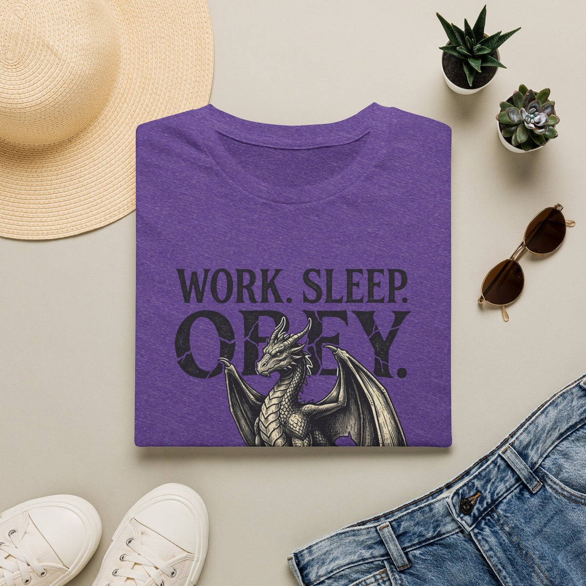 Work. Sleep. Obey. T-Shirt
