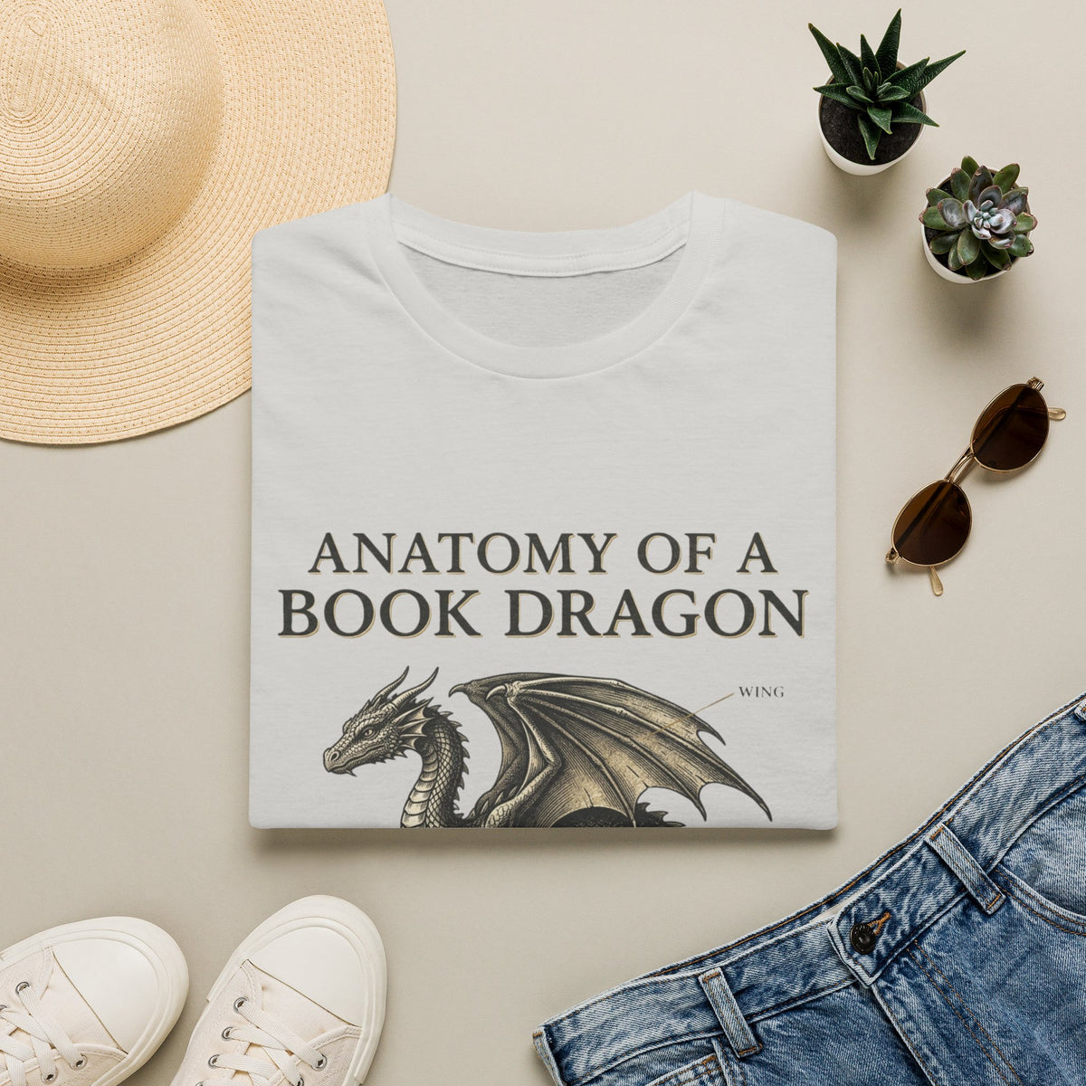 Anatomy of a Book DragonT-Shirt