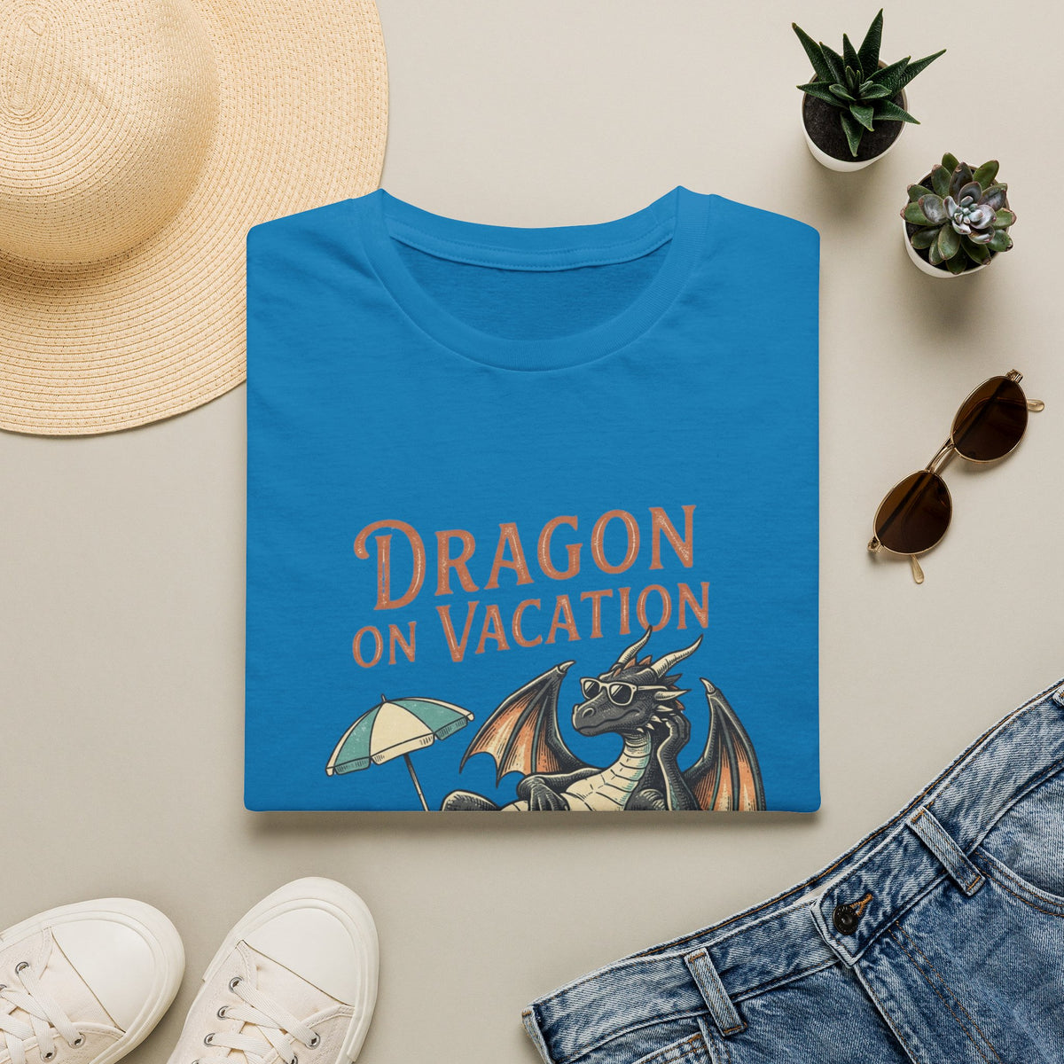 Dragon on Vacation T-Shirt