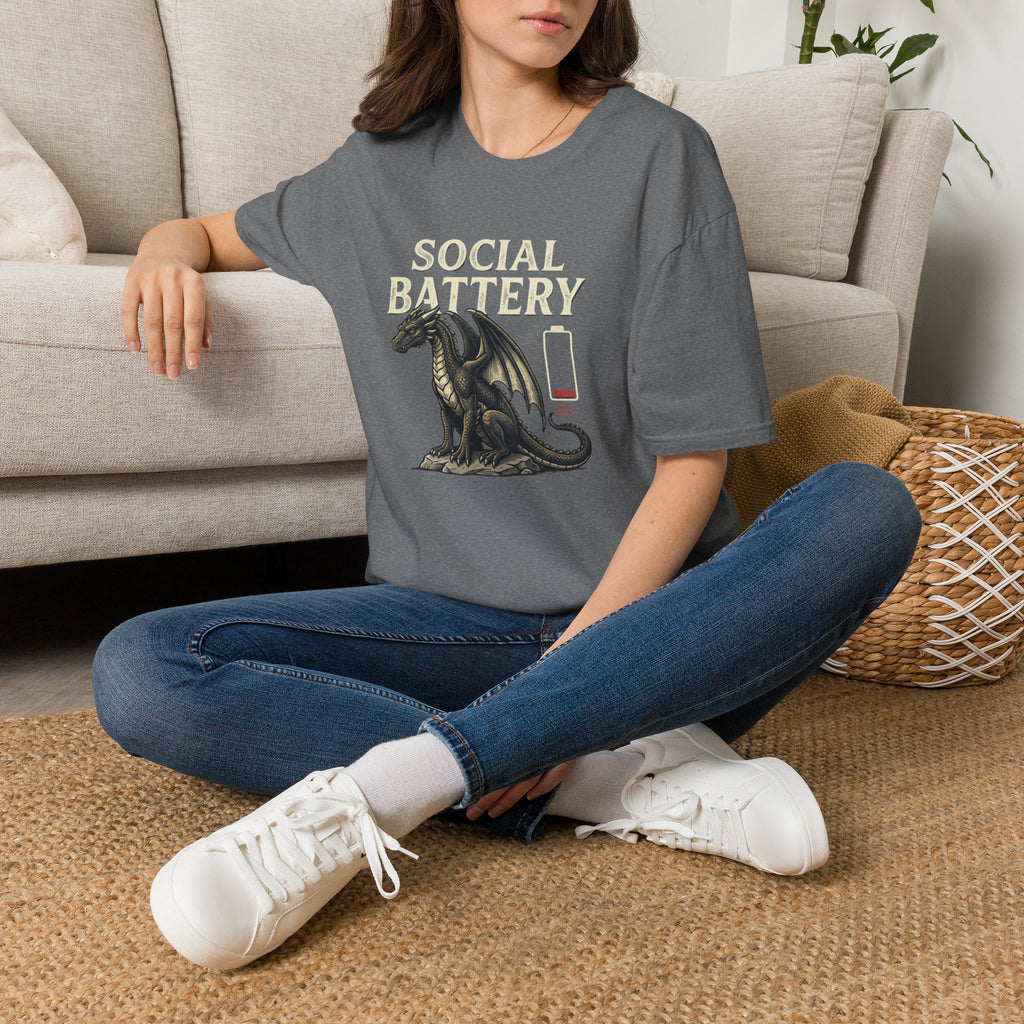 Social Battery 2% T-Shirt