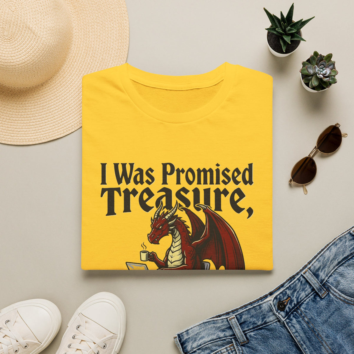 I was Promised Treasure Not Spreadsheets T-Shirt